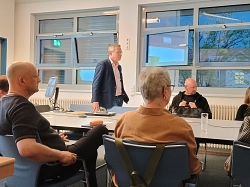 Infoveranstaltung des Eigenbetriebes Schmutzwasser mit Bürgermeister Arno Steguweit Infoveranstaltung des Eigenbetriebes Schmutzwasser mit Bürgermeister Arno Steguweit